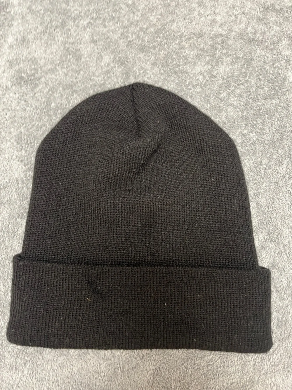 American Needle Black Beanie with NASA Patch - Picture 3 of 3